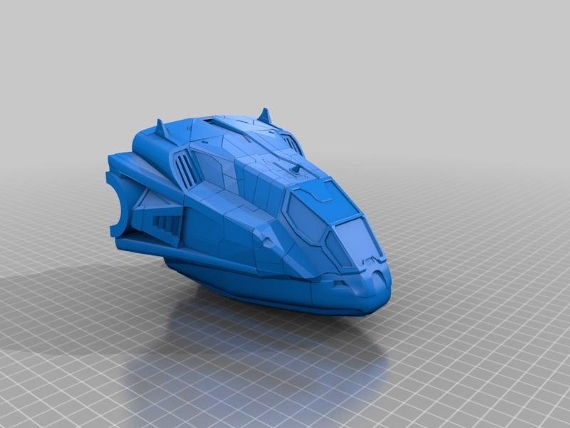 Sliced High Detail Halo 3 Pelican (Original by basbr123)