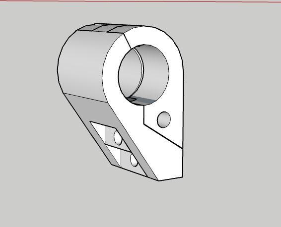 fijación a tubo 10 mm