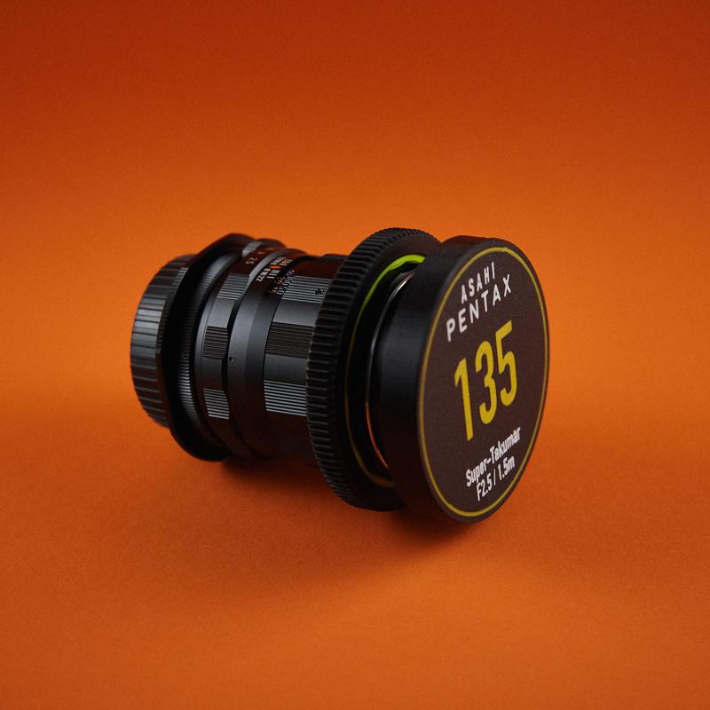Super Takumar 135mm Focus Gear PRO with TPU insert