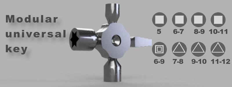Modular universal key