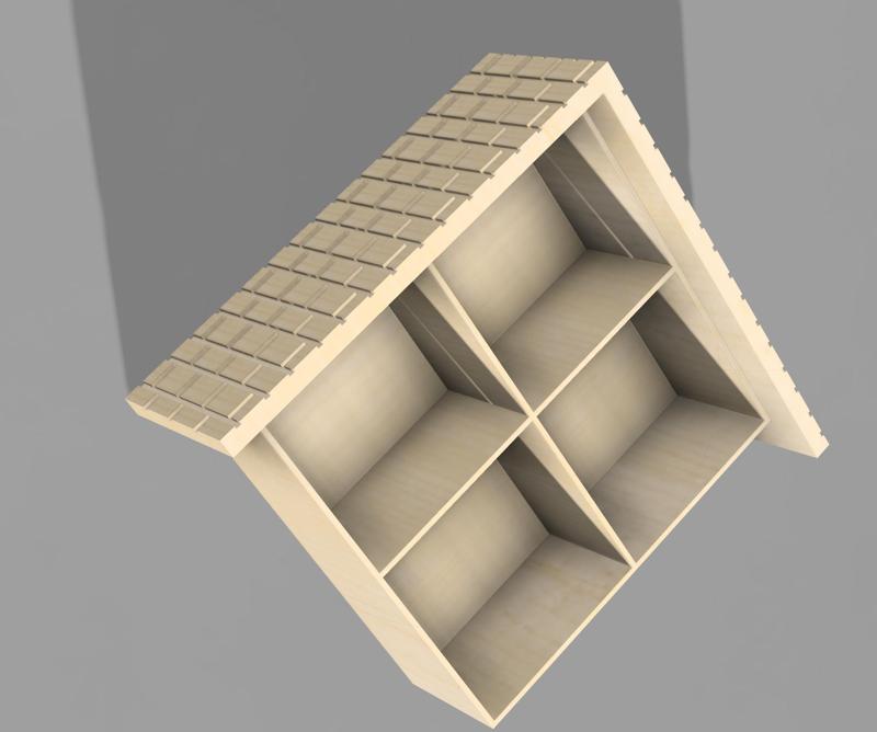 Insect Hotel where you can integrate natural materials