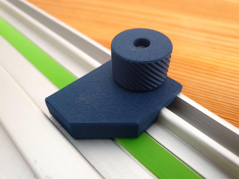 Ajustable Stop für Plunge Saw Guide Rails