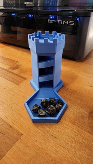 Simple Micro Dice Tower