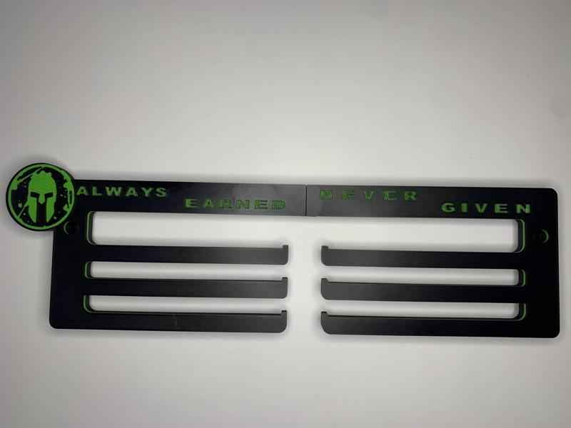 SPARTAN MEDAL HANGER