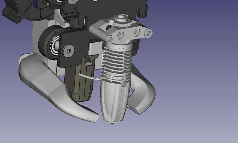 Pheatus Rapido UHF Bracket for Ender 5S1