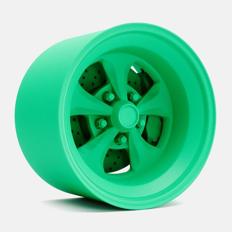 1/24 Scale, 15x10 Keystone Klassic Wheel and Brake Set