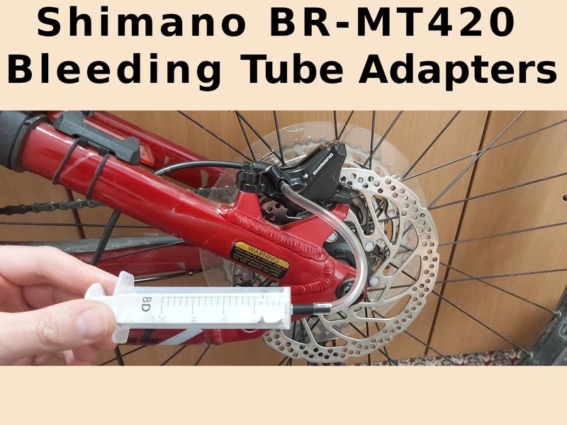 BR-MT420 Syringe and Bleeding Ventil Adapter for PU Tube Connection