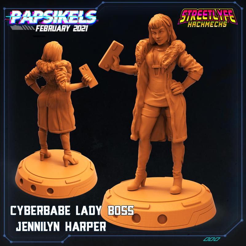 CYBERBABE LADY BOSS JENNILYN HARPER