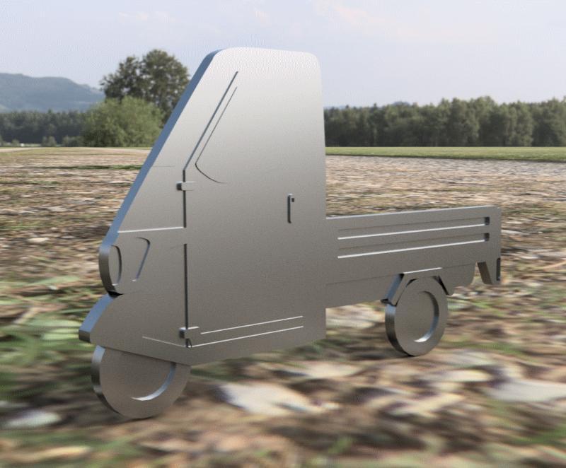 TukTuk/Ape 50 Cillouette