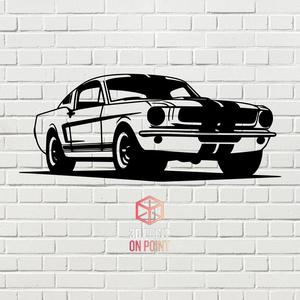 FORD MUSTANG  VINTAGE - 2D WALL ART #3