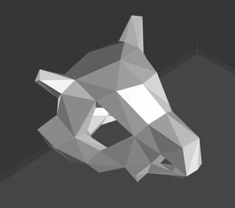LOWPOLY CUBONE SKULL (3 VERSIONS)