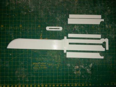 The mandalorian knife