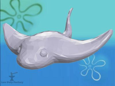 Low-Poly Stingray