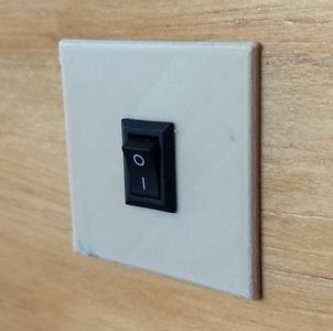 Switch Frame Rounded Border