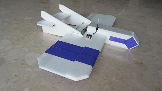 XJets Outlaw250 600 mm foam RC airplane