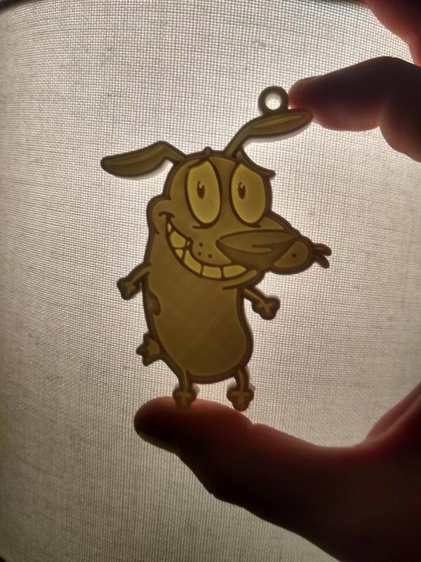 Courage Keychain