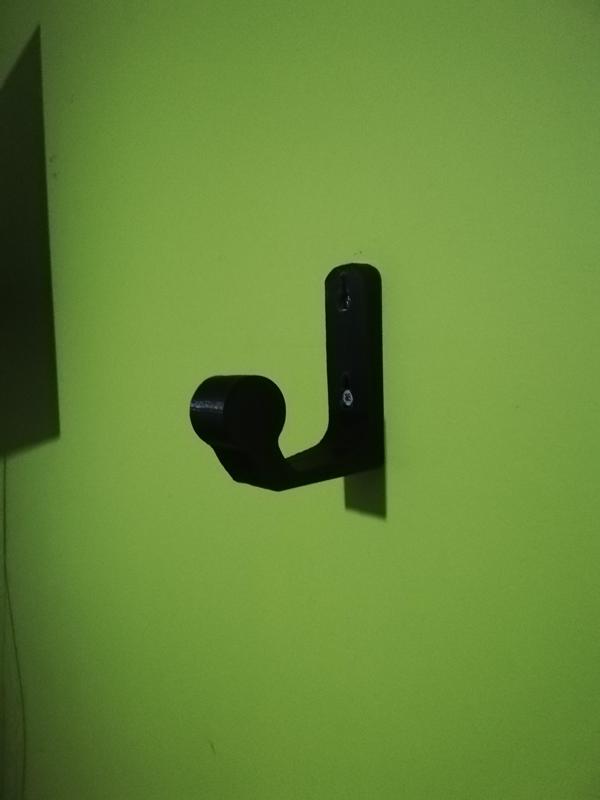 Soporte a la pared para casco de motocicleta