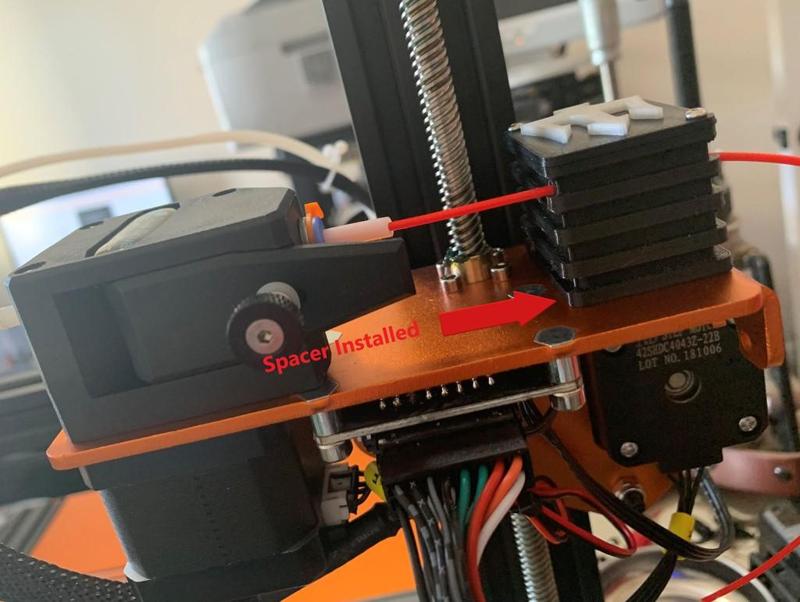 Tevo Nereus Filament Sensor Spacer