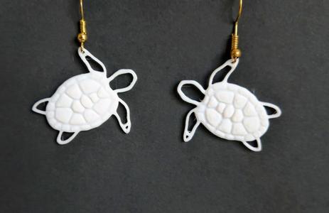 Turtle earring