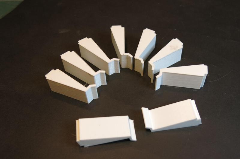 Wedges for UPVC windows