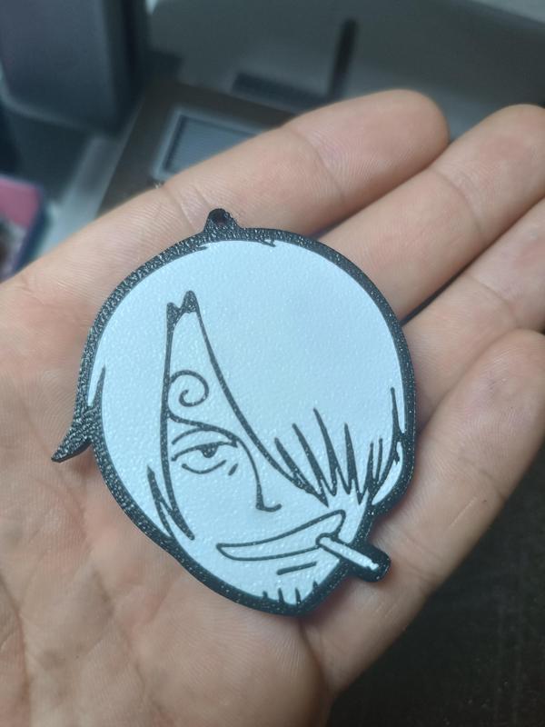 keychain sanji one piece