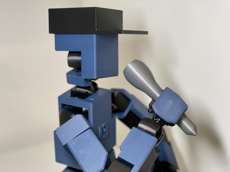 Lucky 13 Mic - Vase Mode Print