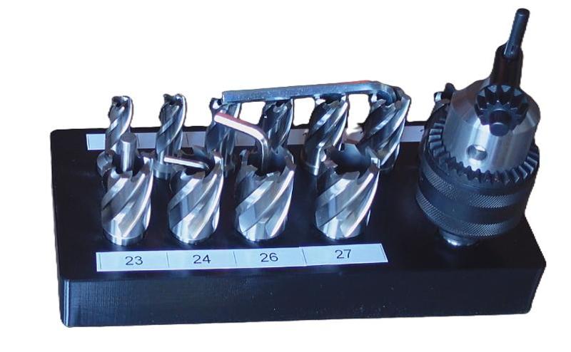 Vevor Magnetic Drill Bit Organizer