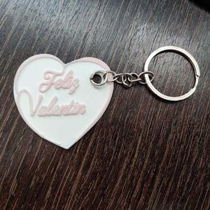 Feliz dia de San Valentin Llavero - Valentine Keychain