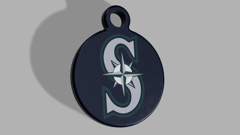 MLB - Seattle Mariners Keyring