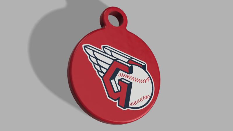 MLB - Cleveland Guardians Keyring