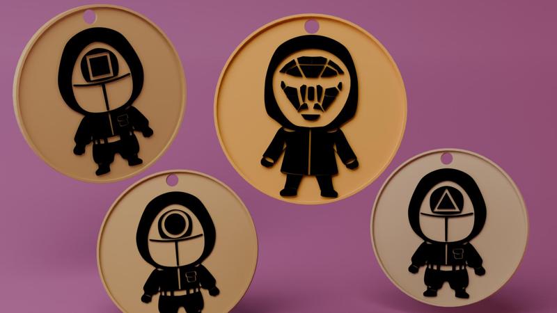 Keyring Squid Game