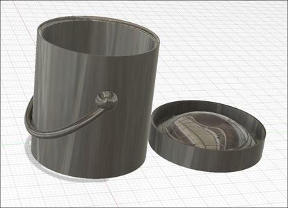 Petit pot de peinture