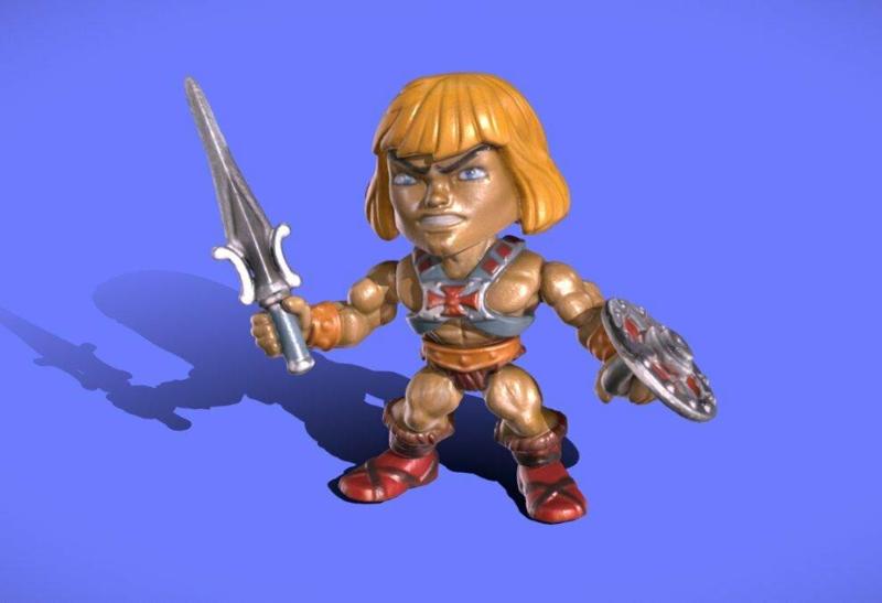 He-man Stylized Minifigure - 3D SCAN