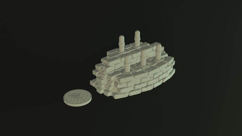 MMPRxTMNT Helmet Display STL File Lightning Collection