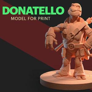 Donatello - Ninja turtles 3D print model