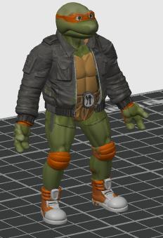 URBAN TMNT MICHELANGELO