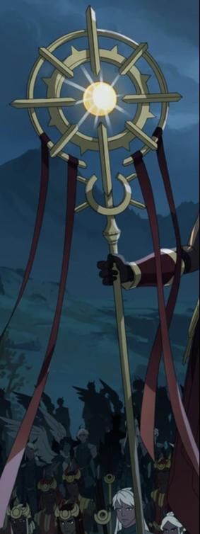 Sun staff from the dragon prince