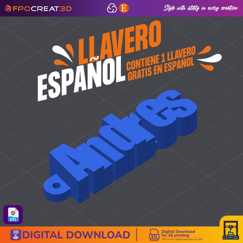 LLAVERO ANDRES NOMBRE