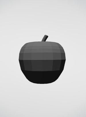 apple-shaped decoration