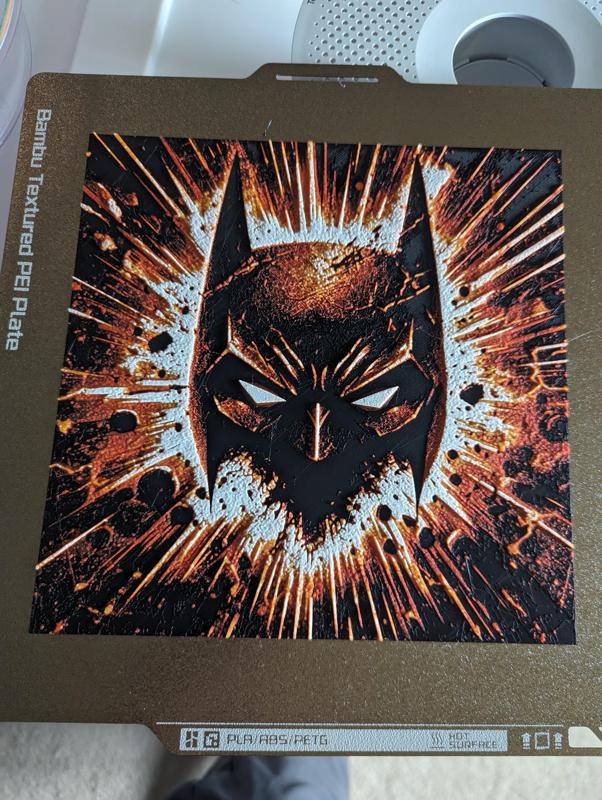 Batman Cowl Hueforge