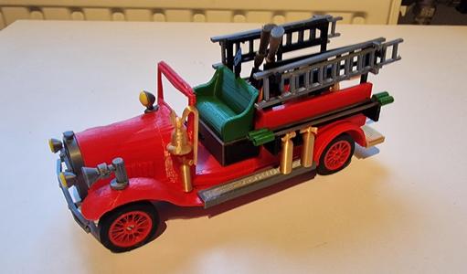 T Ford Fire truck year 1929 Designer Ed van der Heijden