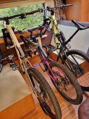 Fork holder for MTB 15x110