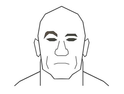 The Rock Geometric Wall Art