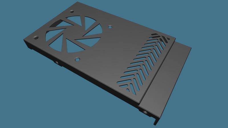 80mm fan power supply cover (Sovol SV06/Plus)