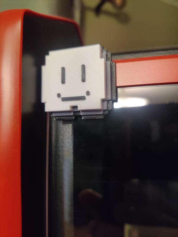 tri-color Mario cloud with embedded magnet