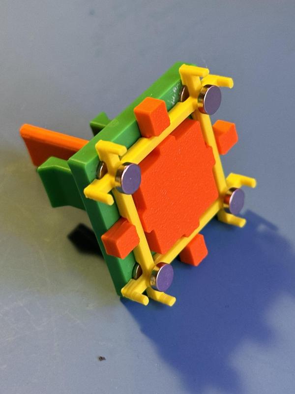 Gridfinity Magnet Installation Alignment Jig