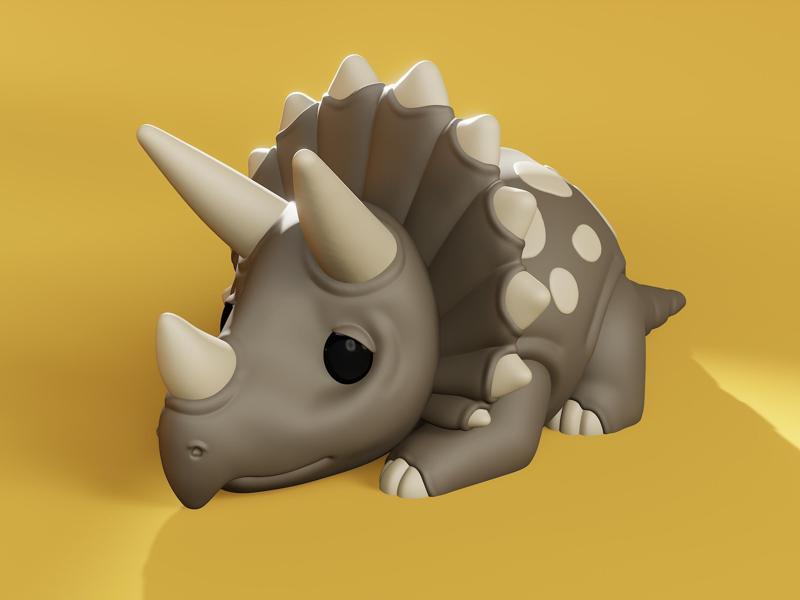 Triceratops Spike