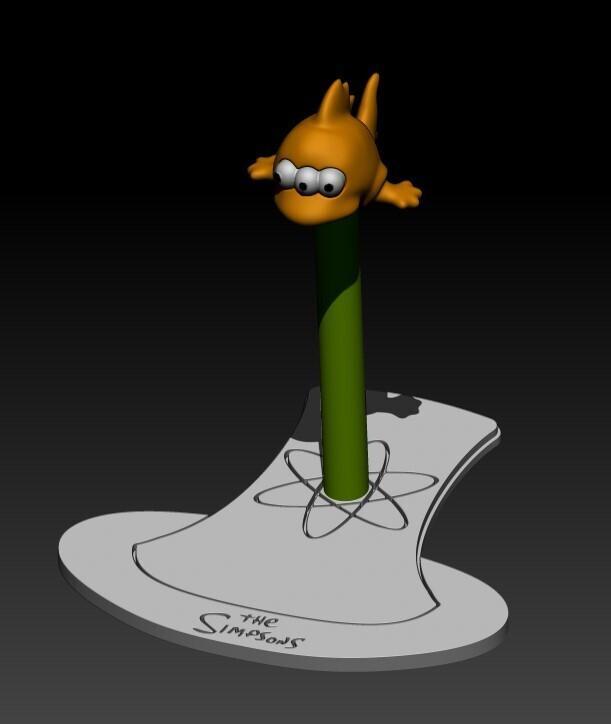 Simpsons Kitchen Roll Holder