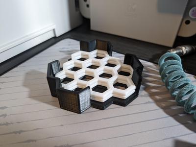 Hexagon Coaster