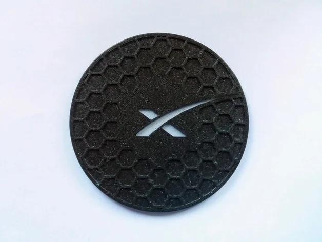 Multi color SpaceX Coaster